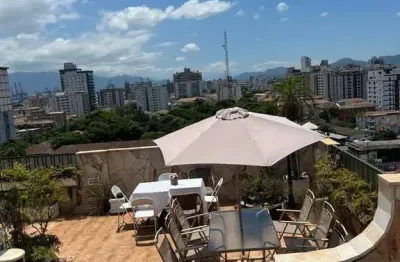 Cobertura com 4 quartos à venda na Rua Doutor Egydio Martins, 1, Ponta da Praia, Santos