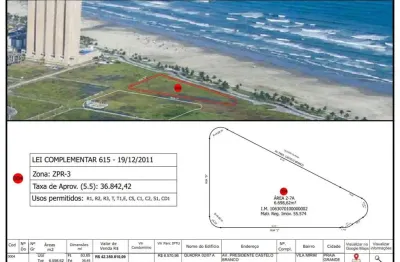 Terreno à venda na Avenida Júlio Prestes de Albuquerque, 1, Nova Mirim, Praia Grande