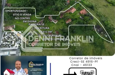 Fazenda/sítios/chácaras no bairro centro , em divina pastora