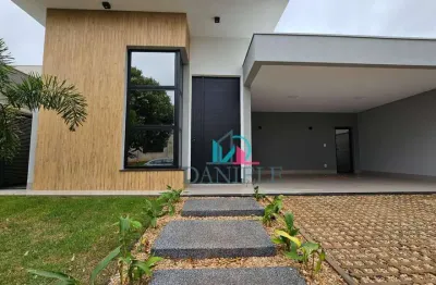 Casa térrea com 3 suítes localizada no condomínio quinta das tipuanas.