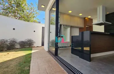 Casa com 3 dormitórios à venda, 183 m² por r$ 1.600.000,00 - condomínio village damha iii - araraquara/sp
