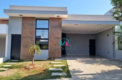 Casa com 3 dormitórios à venda, 159 m² por r$ 850.000,00 - condomínio reserva do campo - araraquara/sp
