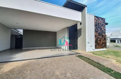 Casa térrea com 3 suítes localizada no condomínio portal das tipuanas.