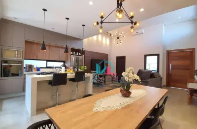 Casa térrea com 3 suítes localizada no condomínio buona vita.
