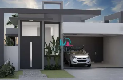 Casa com 3 dormitórios à venda, 156 m² por r$ 1.050.000,00 - condomínio volpi - araraquara/sp