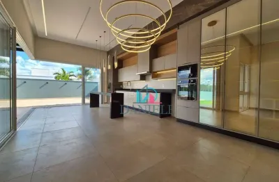 Casa térrea com 3 suítes localizada no condomínio buona vita.