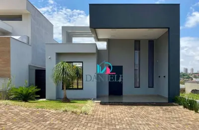 Casa térrea com 3 dormitórios localizada no condomínio tivoli.