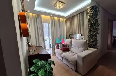 Apartamento com 2 dormitórios localizado no edifício residencial jequitibás.