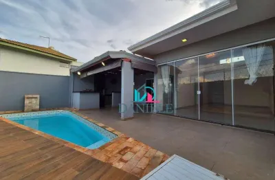 Casa térrea com 4 dormitórios localizada no condomínio altos do botânico.