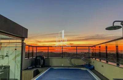 Realize o sonho de morar em uma magnífica coberta duplex no coração de taboão da serra