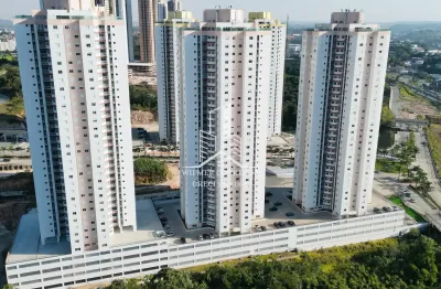 Apartamento quitado grupo 16, andar alto, vista livre -  parque firenze, embu das artes