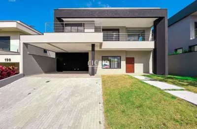 Sobrado à venda - 4 suítes(1 suíte térreo) - 370 m² construção e 450 m2 de terreno no condomínio mônaco urbanova em são josé dos campos sp
