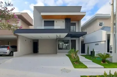 4 suítes - sobrado / casa à venda porteira fechada no cond. altos da serra 6 com 269 m² de construção