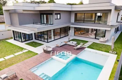 Sobrado encantador no início das obras com 5 suítes condomínios chácara serimbura urbanova sjc-sp