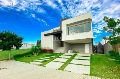 Excelente sobrado pronto para morar no alphaville 2 - 4 suítes no térreo, 377 m² de a.c e 496 m² de terreno