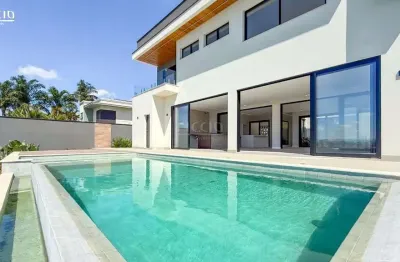 Casa à venda no condomínio reserva do paratehy norte - 4 suítes com 530 m² de construção