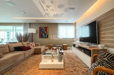 Apartamento a venda na vila adyana condominio ideale - 4 suites - 3 vagas + hobbybox - 233m2