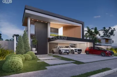 Casa à venda no cond. jardins das nações - 4 suítes, 520 m² const. e 600 m² de terreno