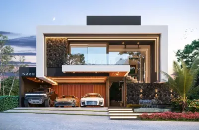 Casa à venda no cond. jardins das nações - 5 suítes, 645 m² const. e 800 m² de terreno