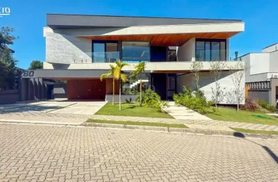 Luxo, tecnologia e uma vista de tirar o fôlego! luxuosa casa 5 suítes com 630 m² de construção - condomínio reserva do paratehy, urbanova - sjc