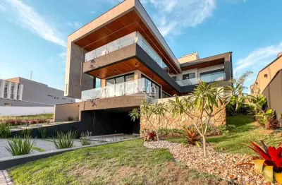 Maravilhoso sobrado no alphaville 1 - 530 m² de terreno e 429 m2 útil - 4 suítes (1 no terreo)