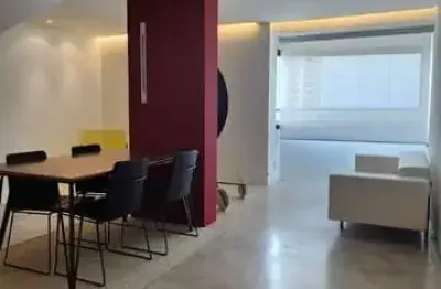 Apto studio frente para praça pricipal do jardim aquarius, 50 m², 1 suite, 1 vaga de garagem