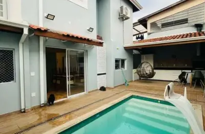 Casa à venda, com 4 dormitórios sendo 3 suítes, piscina aquecida e churrasqueira na varanda. no bairro jd das indústrias, são josé dos campos - sp.