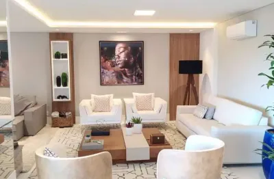 Sofisticado e moderno apartamento à venda, 4 suítes, 278 m², paesaggio jd das colinas