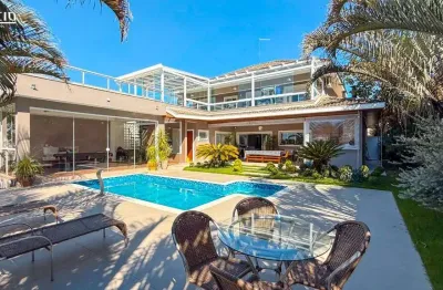 Imóvel com renda - casa à venda no urbanova sjc 4 suítes + escritório, piscina - pronta p/ morar! 400 m² útil e 700 m² de terreno  reserva do paratehy