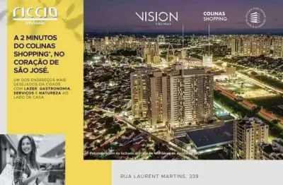 Ao lado do shopping colinas - vision 151 m² - 2 dorms, suíte - planta garden