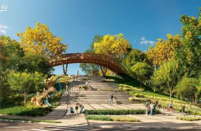 Lote residencial à venda quadra p - 352,00 m² no loteamento parque una no jardim aquarius