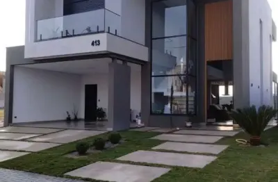 Sobrado à venda pronto para morar! cond. terras alpha urbanova - 4 suítes  364 m2 de construção - avalia permuta