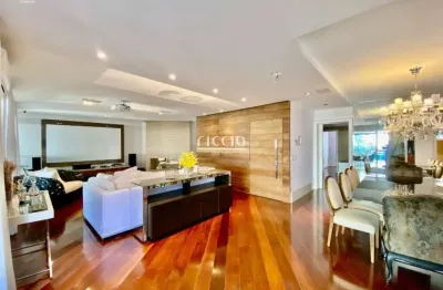 Apartamento no edifício alphaville - vila adyana com 5 suites, 4 vagas de garagens