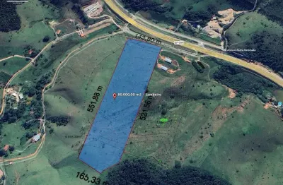 Área de 80.000 m² - jambeiro/sp - zde04 - rodovia dos tamoios (sp-099)