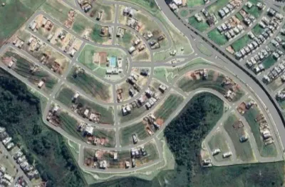 Terreno em cond. terras alpha de esquina com 369,00 m² em declive com vista para as montanhas - proximo lazer e portaria