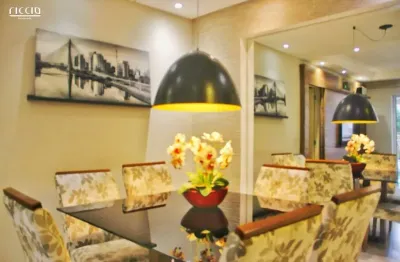Apartamento no edificio adriatico no parque industrial com 3 dormitórios