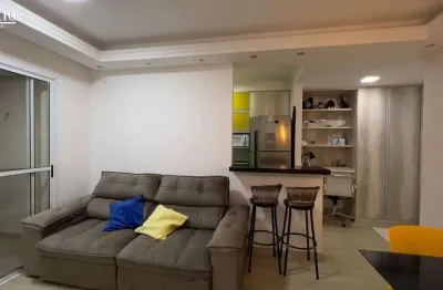 Apartamento mobiliado com 2 dormitórios à venda 60m² condomínio city life - centro em são josé dos campos - sp.