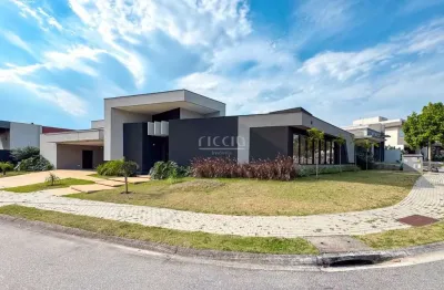 Casa terrea à venda no condomínio colinas do paratehy - urbanova - 4 suítes e piscina