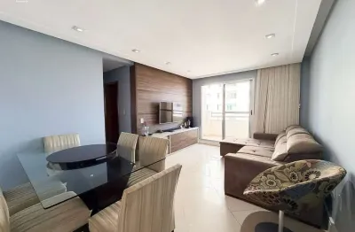 Apartamento no edificio ilha bela - parque industrial de 77m², 3 dormitórios, 1 suíte, 2 vagas - reformado, andar alto