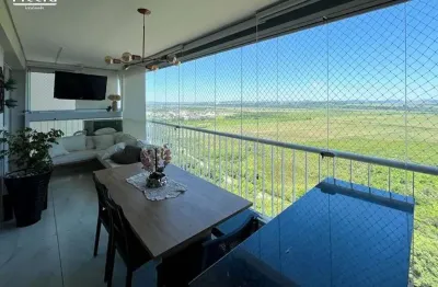 Apartamento no grand splendor jardim das indústrias de 142 m² - 3 suíte - 3 vagas