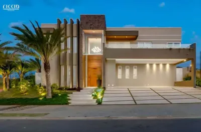 Excelente sobrado pronto para morar! alphaville 2 - 5 suítes, 65m² de a.c e 473,34 m² de terreno