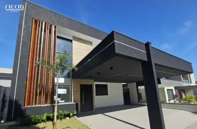 Casa a venda no condomínio reserva aruana - loteamento floresta com 3 suítes