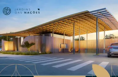 Terreno à venda cond. jardins das nações urbanova - sjc - 600 m² plano - meio de quadra