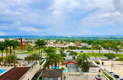 Apartamento no edifício ponta negra, jardim aquarius com 134m², vista livre, 3 dormitórios