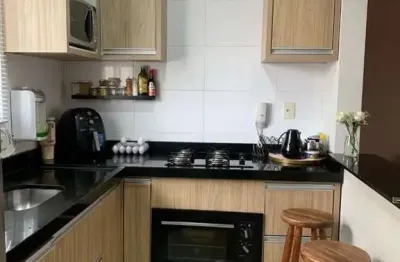 Apartamento mobiliado a venda no edifício miletto com 2 dormitórios, 53m