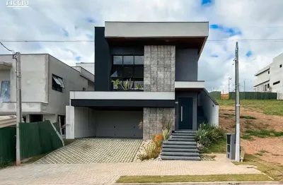 Casa à venda no urbanova - condomínio terras sobrado de alto padrão - vista permanente e piscina aquecida no terras alpha - 3 suítes + escritório