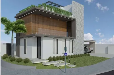 Casa em condomínio no Jardim do Golfe 3. Com área privativa de 470 m² e área total de 500 m², possui 5 Suítes (1 escritório)