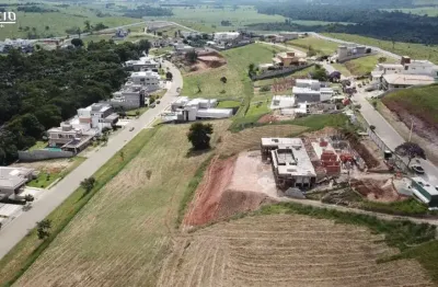 Terreno (com projeto aprovado) à venda em aclive no cond. reserva do paratehy sul - 1.376 m² quadra v