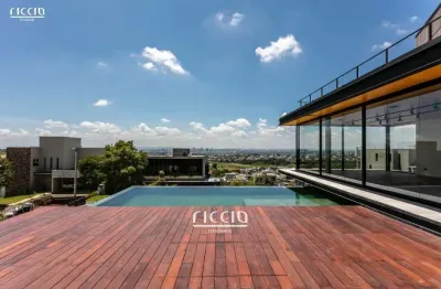 Casa à venda com 5 suítes no urbanova - luxuosa c/ 819 m² construção/elevador/piscina aquecida - sjc/sp