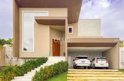 Oportunidade - casa à venda -  com 4 dormitórios (3 suites / 1 americana) no cond. alphaville 1, com 300 m², repleto de armários